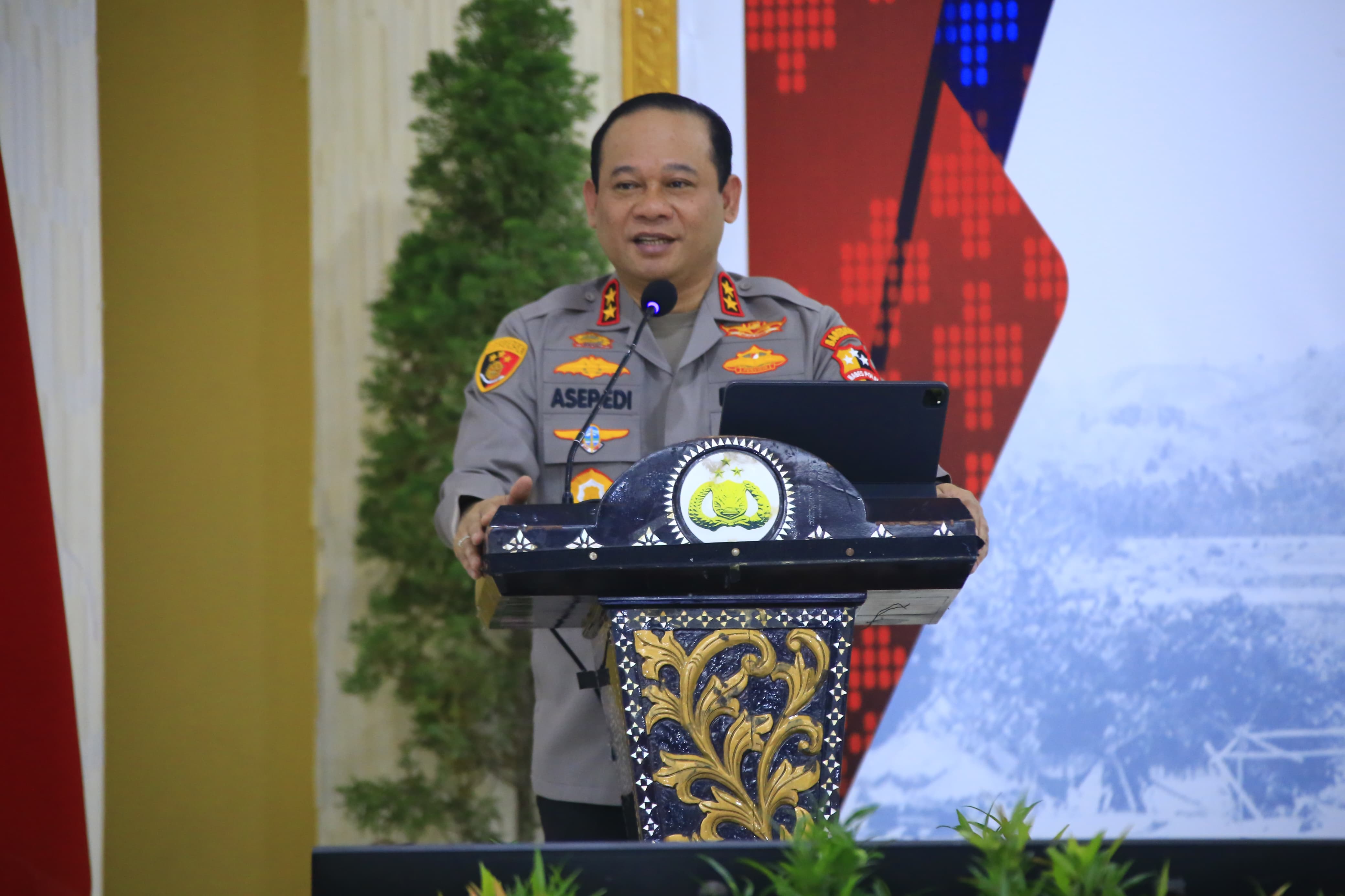 Ciptakan Pilkada Serentak 2024 Aman dan Damai di NTB, Kaops NCS Polri Minta Para Kapolres Bisa Kelola Potensi Konflik 