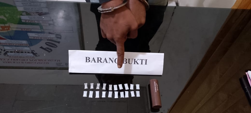 Tm Kelelawar Polres Agam Tangkap Pengedar Sabu