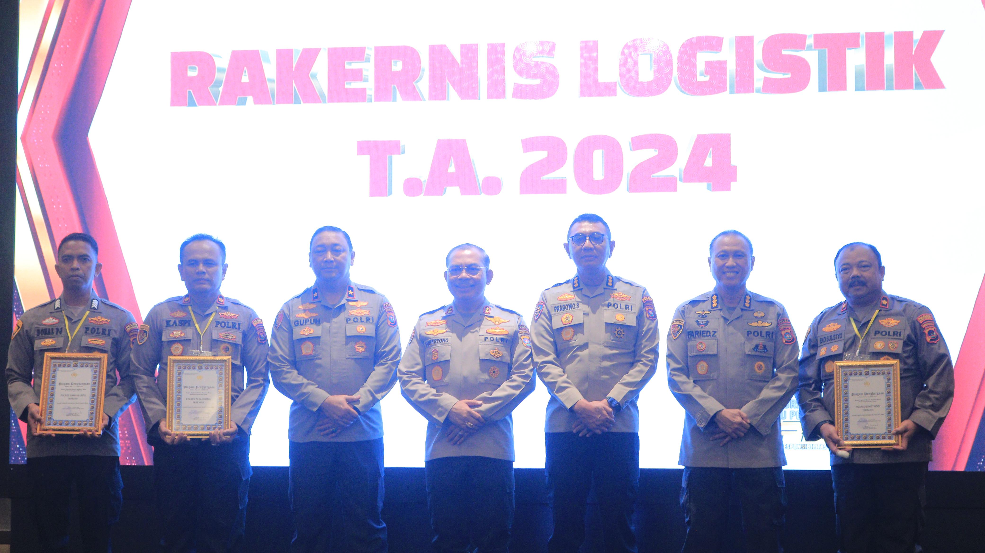 Kapolda Sumbar Buka Rakernis Biro Logistik T.A 2024