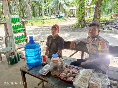 Bhabin Tiku Utara Secara Berkala Kunjungi Warga Binaan