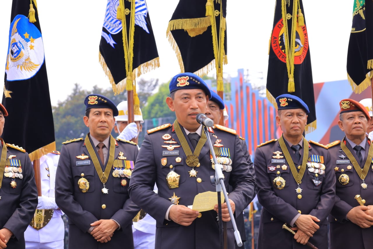 Anugerahi Presiden Jokowi Loka Praja Samrakshana, Kapolri: Bentuk Penghormatan Institusi 