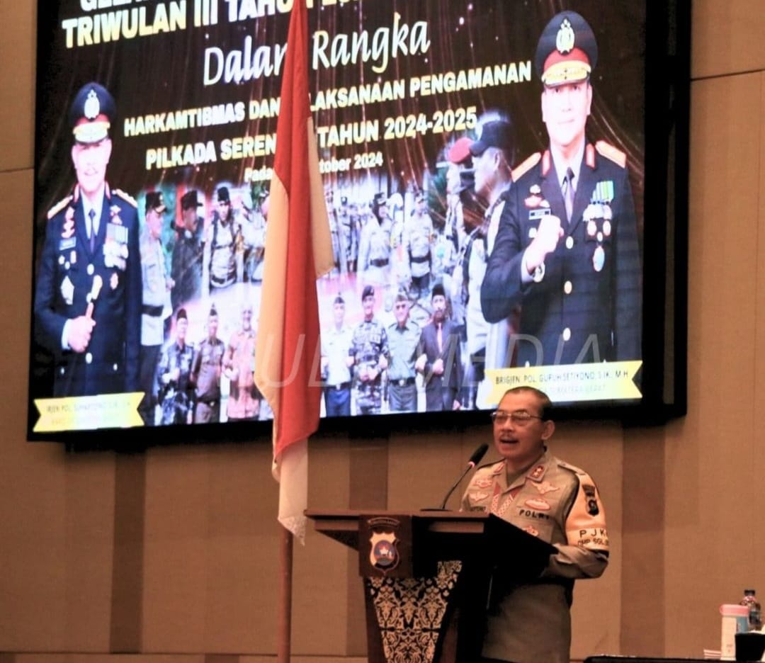 Kapolda Sumbar Buka Gelar Operasional (GO) Triwulan III Polda Sumbar