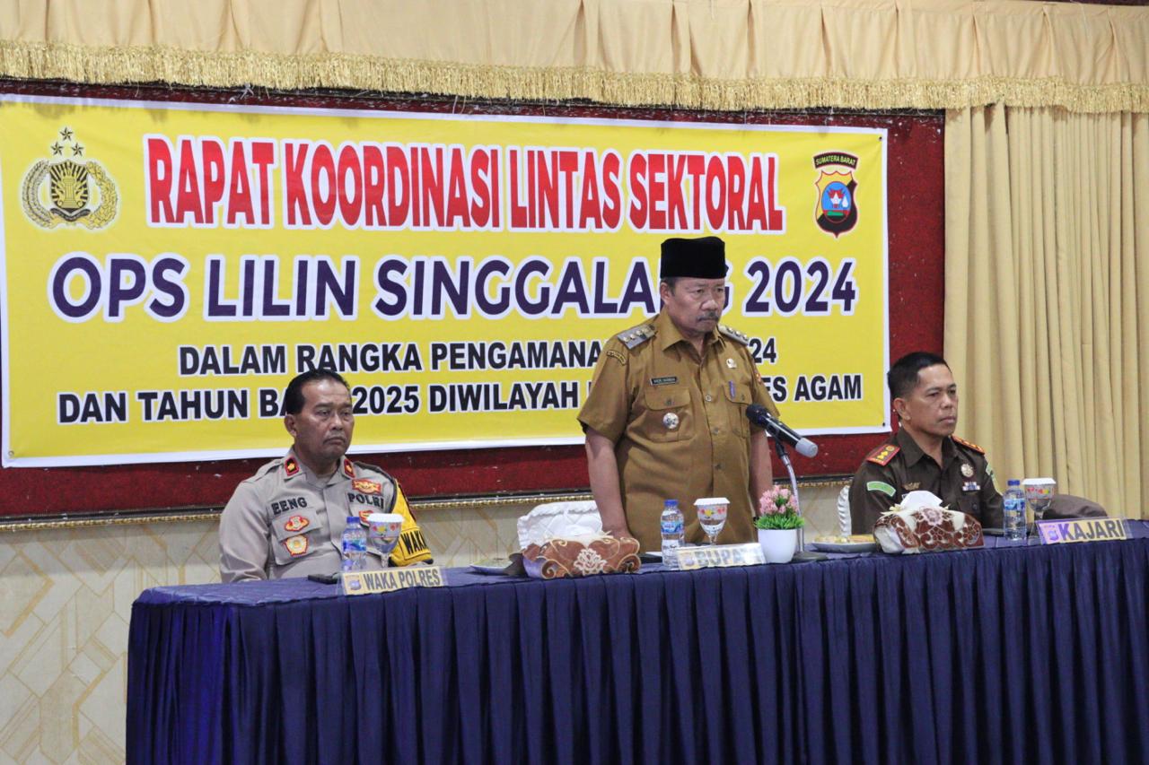 Polres Agam Siapkan Pengamanan Natal dan Tahun Baru, Antisipasi Bencana Alam