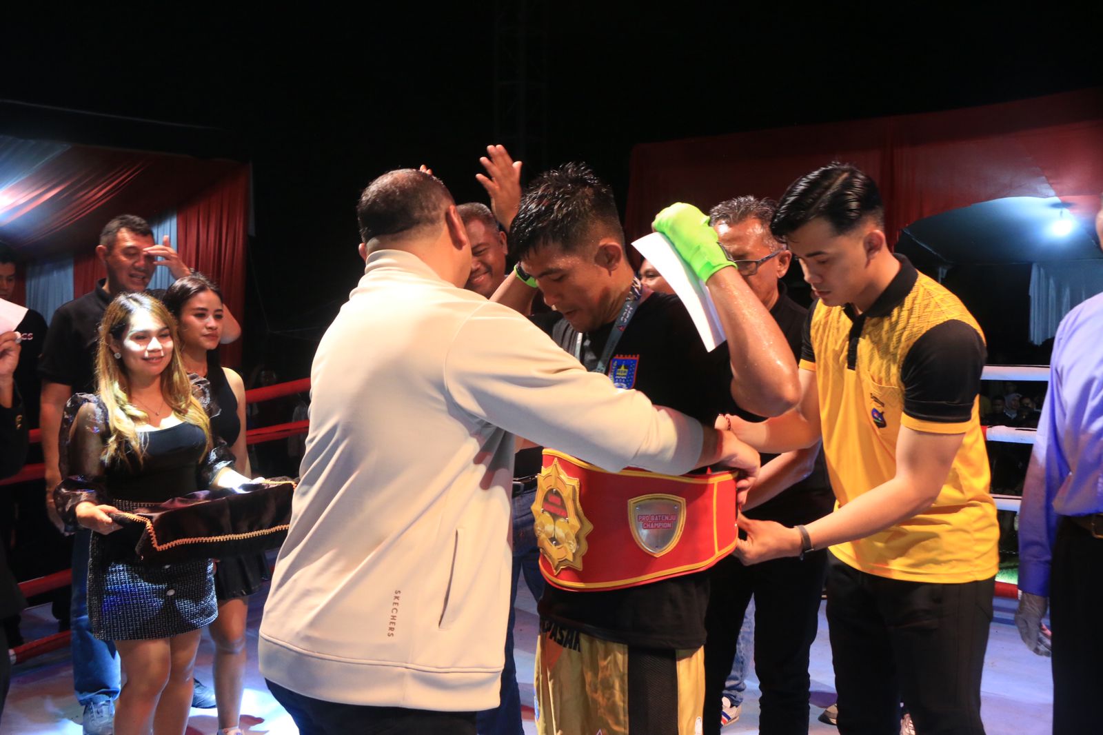 Wakapolda Sumbar Hadiri Acara Penutupan kejuaraan Beladiri Minang Combat Sport (MCS) Th 2024