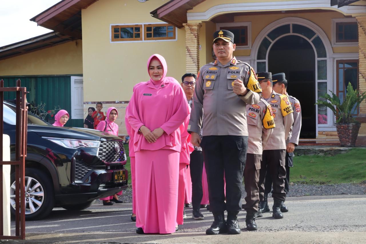 Kapolres Agam Tekankan Pentingnya Ketahanan Pangan Dalam Kunjungan Kerja Ke Polsek Palembayan, 