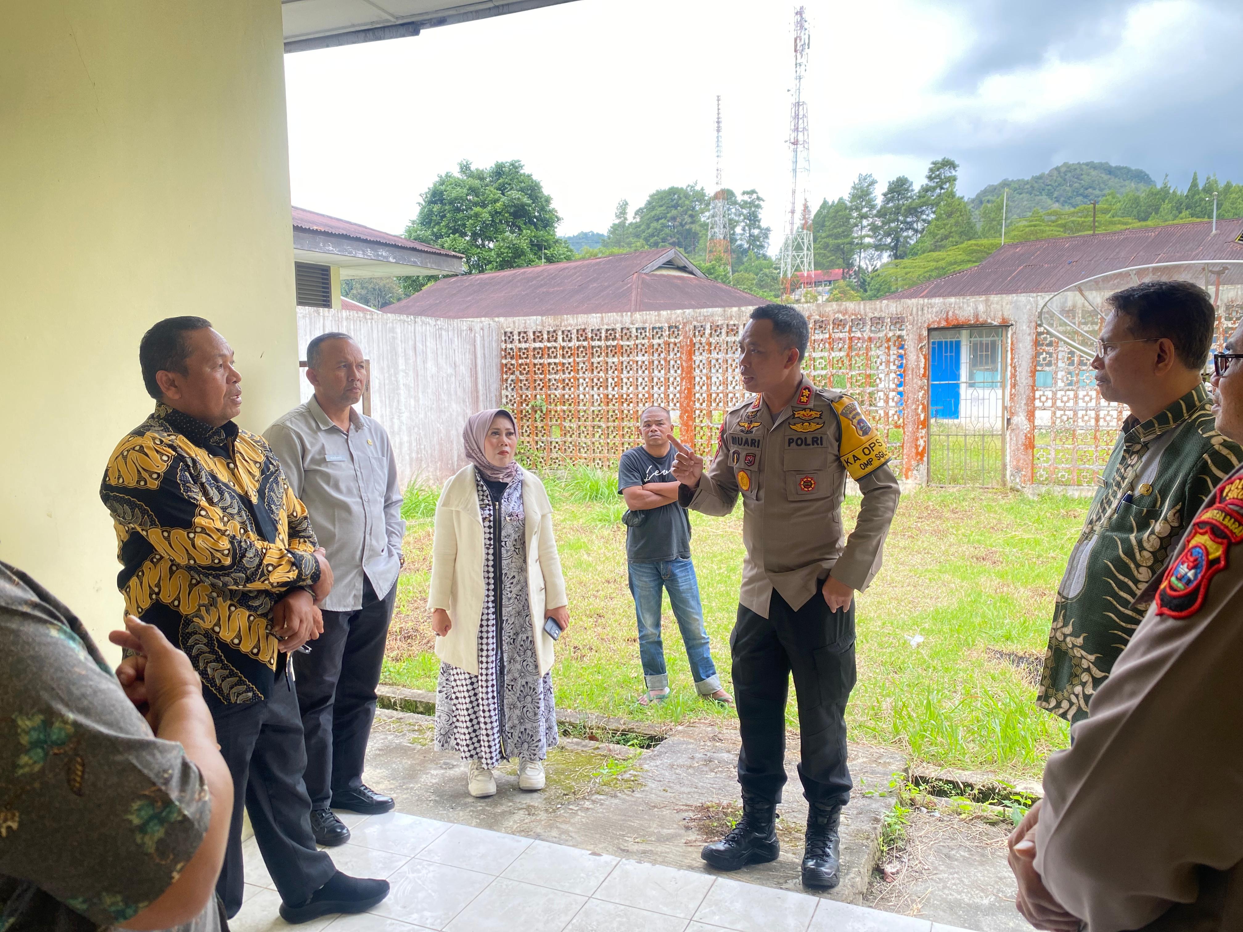 Kapolres Solok Lakukan Pengecekan Posko Makan Bergizi Gratis (MBG) demi Mendukung Asta Cita 