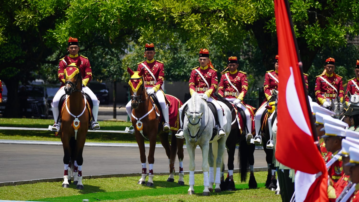 Polsatwa Korsabhara Baharkam Polri Sukses Dukung Kunjungan Kenegaraan Presiden Turki ke Istana Bogor