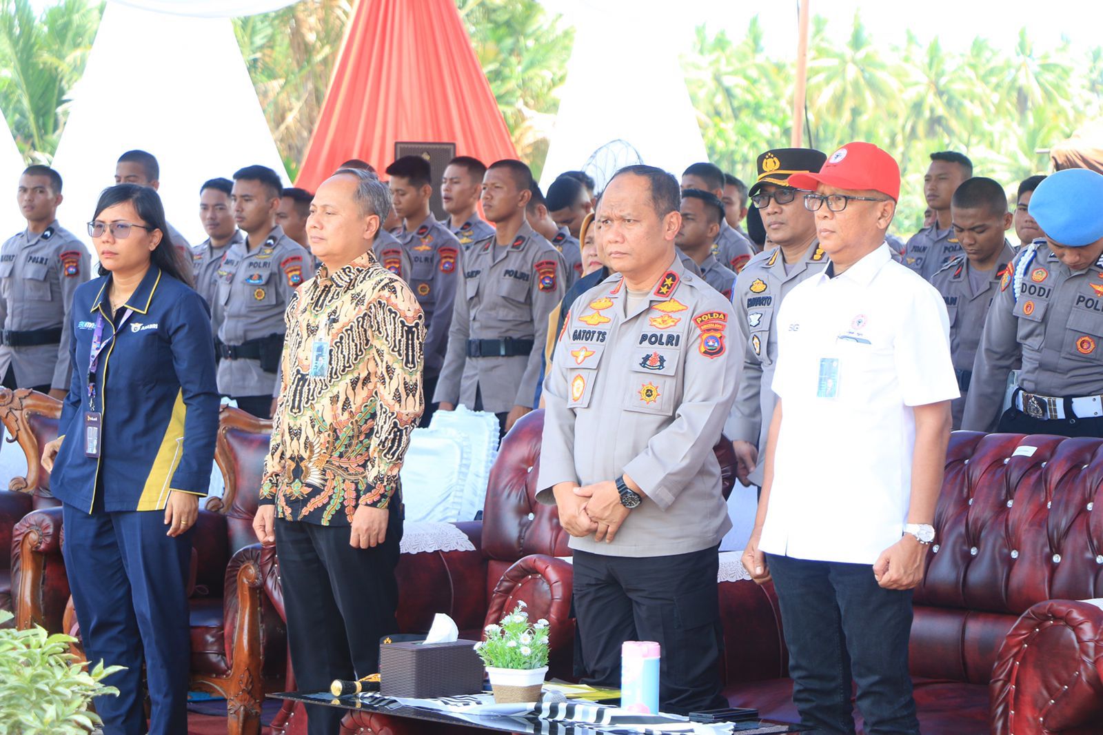 Dukung Program Pembangunan 3 Juta Rumah, Peletakan Batu Pertama Perumahan Bersubsidi PNPP oleh Kapolda Sumbar