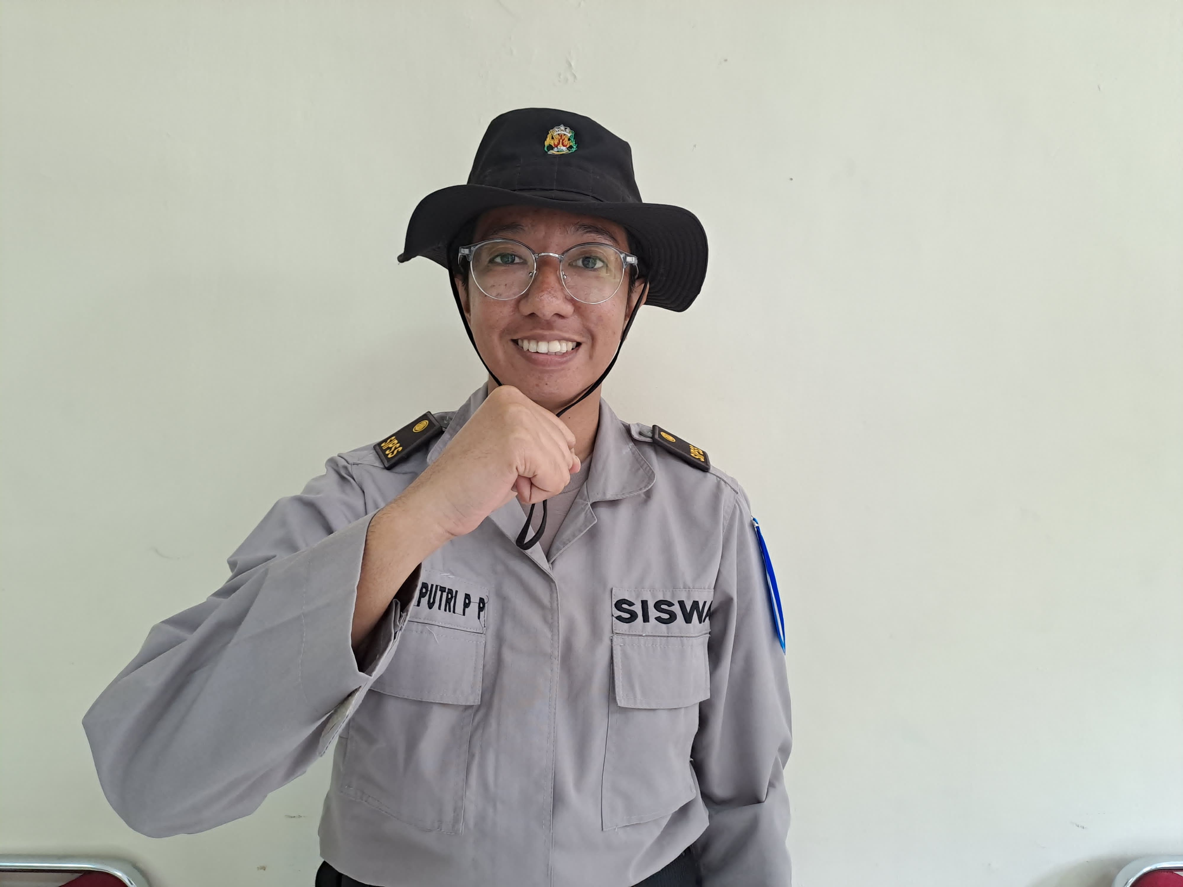 Siswa SIPSS Asal Papua: Dokter Putri, Relawan Medis Covid-19 Wisma Atlet, Terinspirasi Jadi Polisi Saat Program Vaksinasi