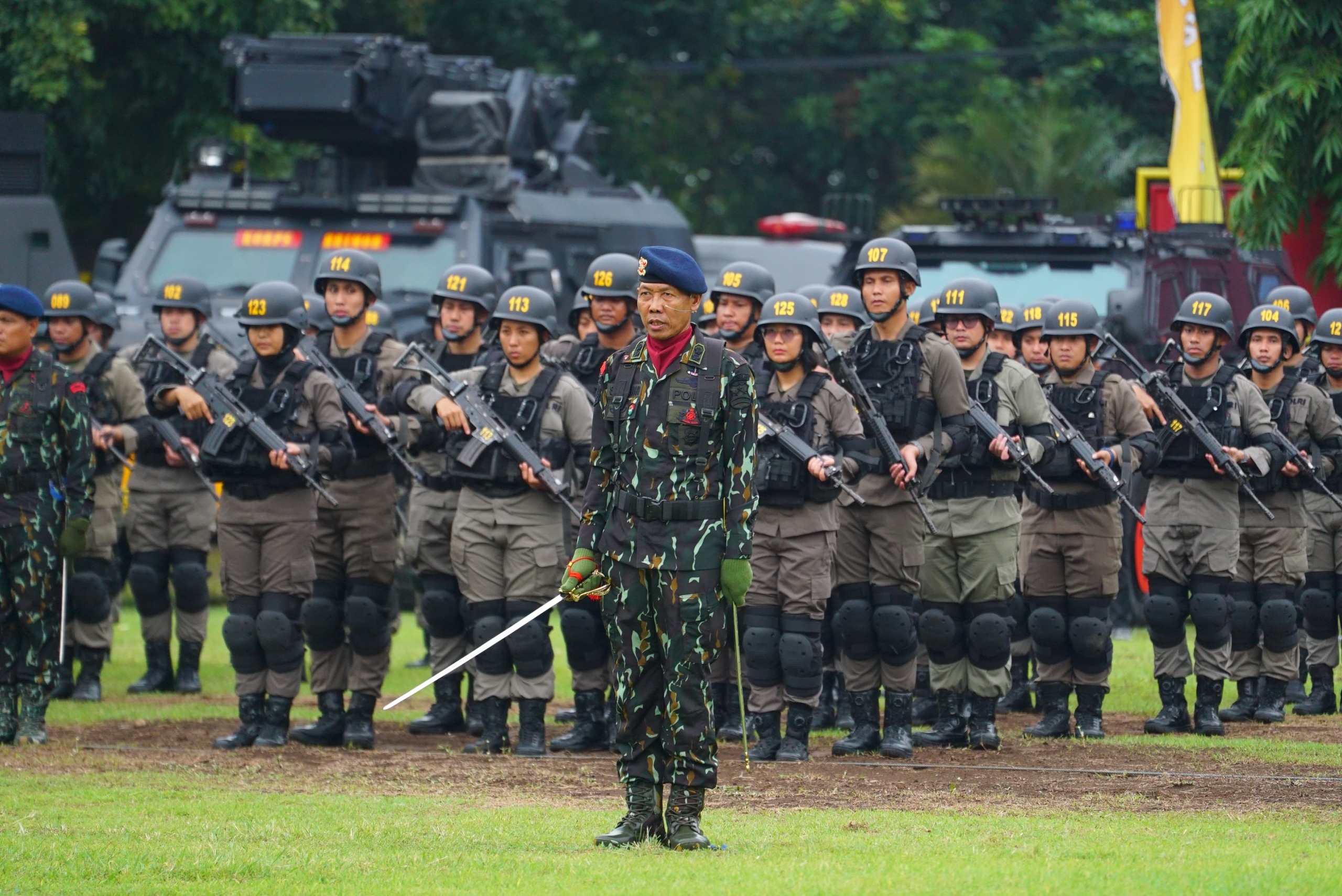 Dankorbrimob Polri Pimpin Upacara Pembukaan Dikbangspes Dasar Brimob Mahasiswa STIK Angkatan Ke-83*