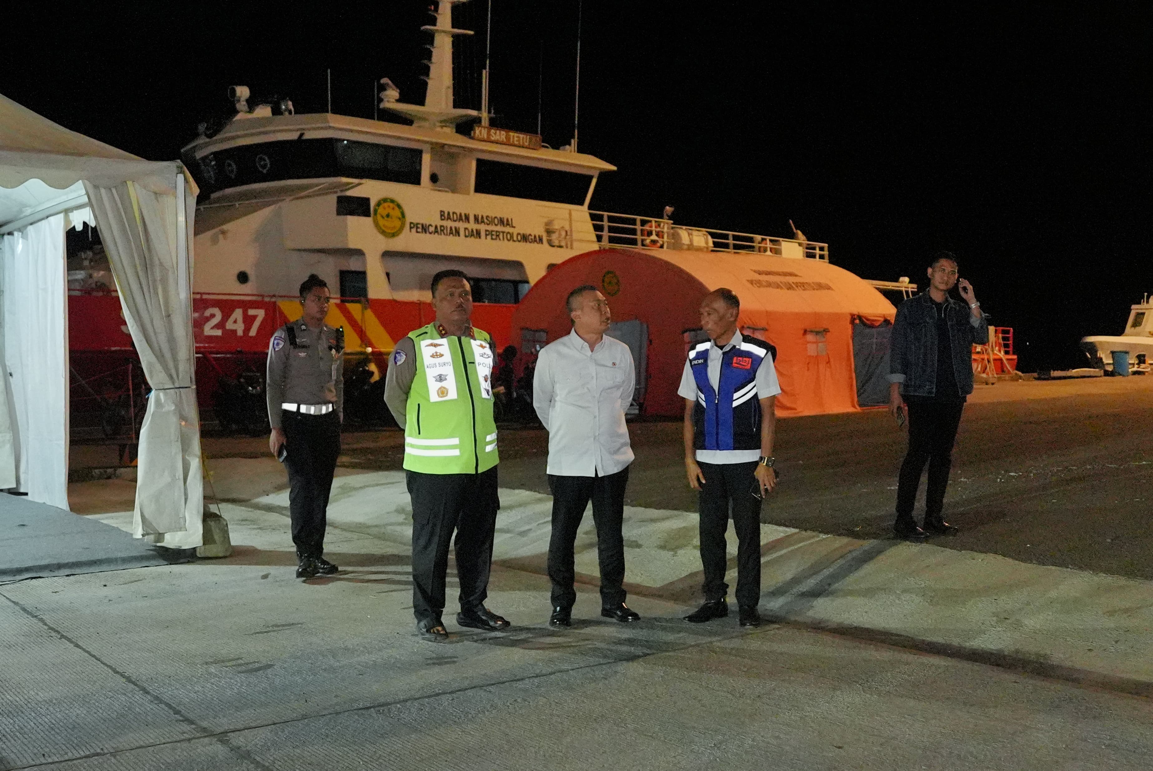 Tinjau Jalur Pelabuhan Merak, Kakorlantas dan Menhub Optimis Lancar